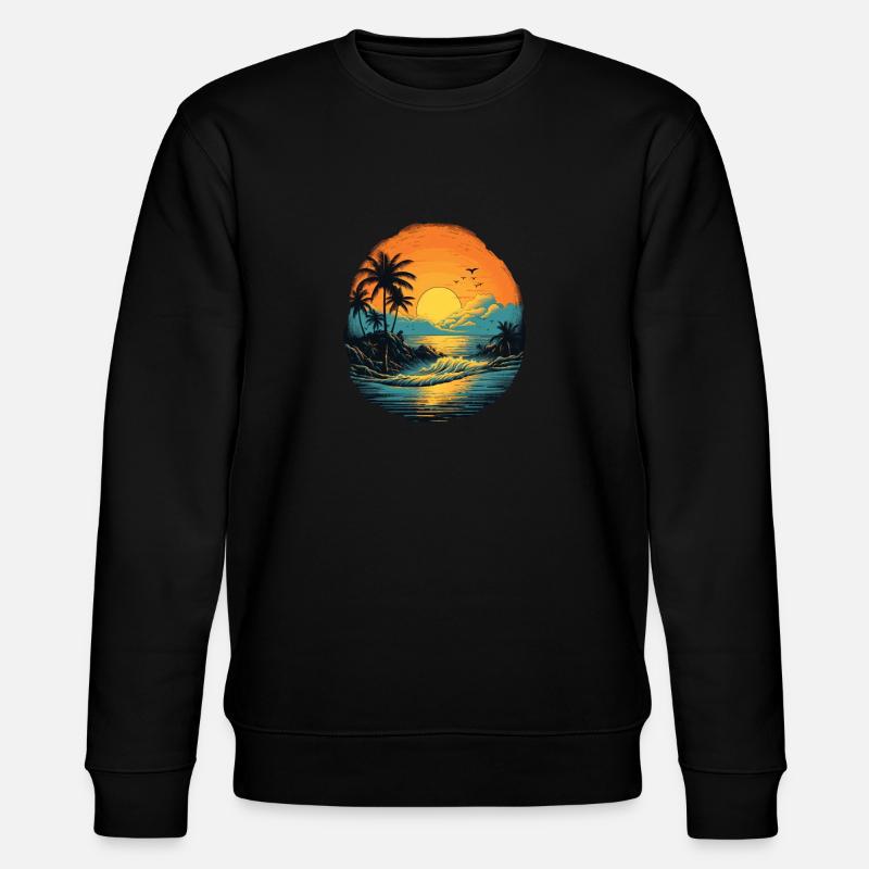 Strand - Stanley/Stella Unisex Bio-Sweatshirt CHANGER  - Schwarz