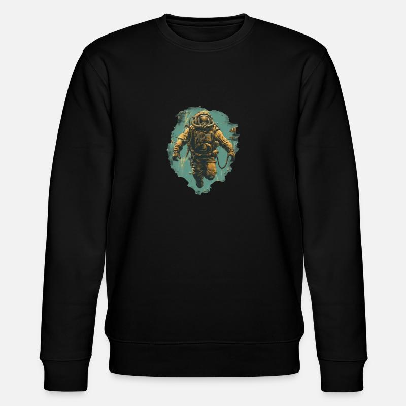 Plongeur - Sweat bio CHANGER Stanley/Stella Unisexe - noir