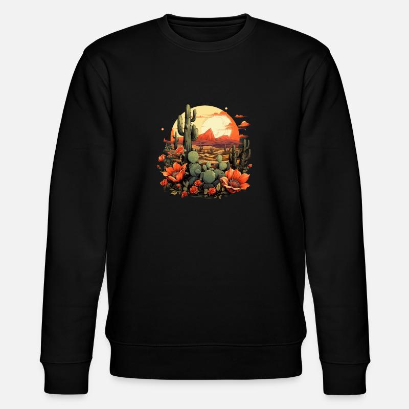 Cactus - Sweat bio CHANGER Stanley/Stella Unisexe - noir