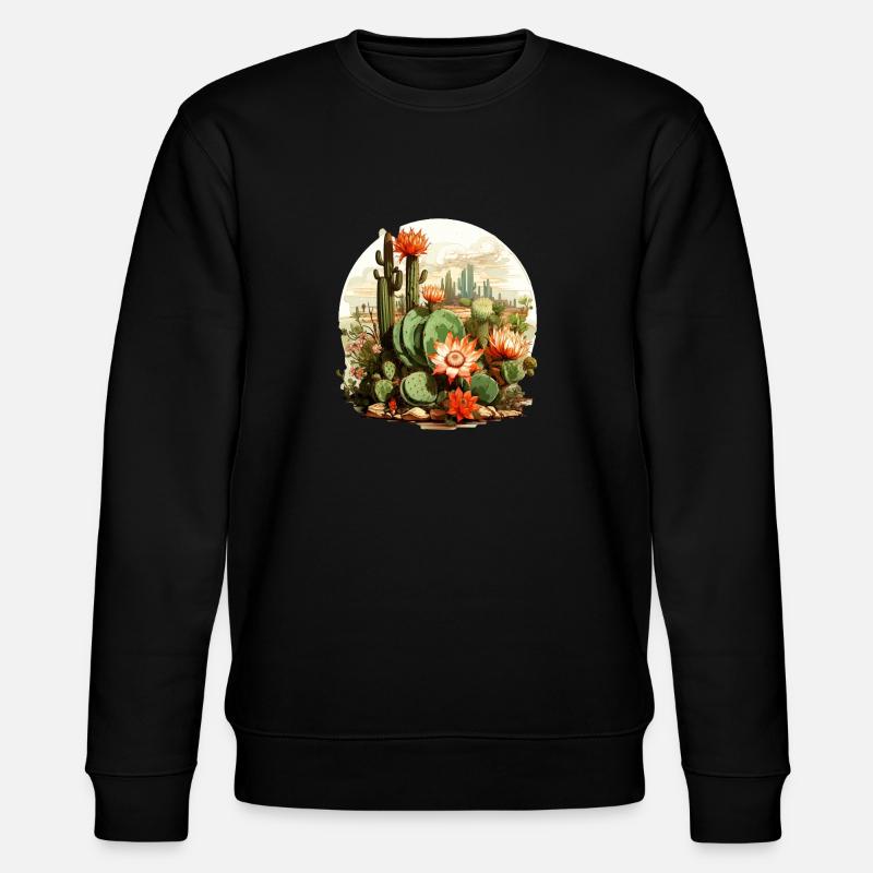 Cactus - Sweat bio CHANGER Stanley/Stella Unisexe - noir