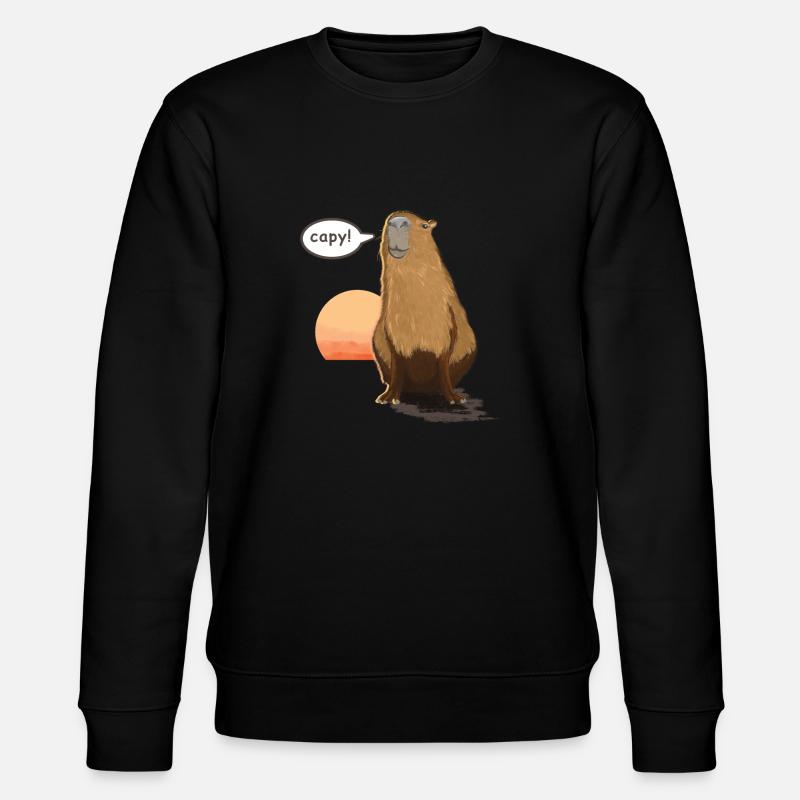Capybara - Sweat bio CHANGER Stanley/Stella Unisexe - noir