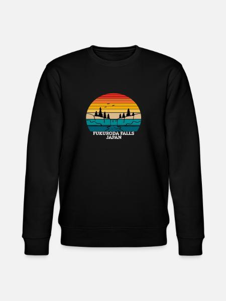 Fukuroda Falls Japan - Stanley/Stella CHANGER Unisex Organic Sweatshirt - black