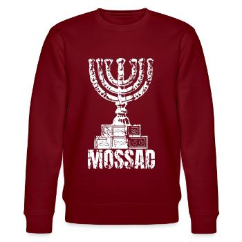 Mossad Israël Renseignement israélien Tel Aviv - Sweat bio CHANGER Stanley/Stella Unisexe - bordeaux - Devant - Nik (191cm) & Marisol (170cm)