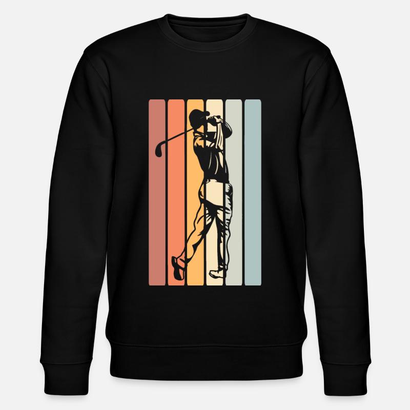 Golfeurs de golf - Sweat bio CHANGER Stanley/Stella Unisexe - noir