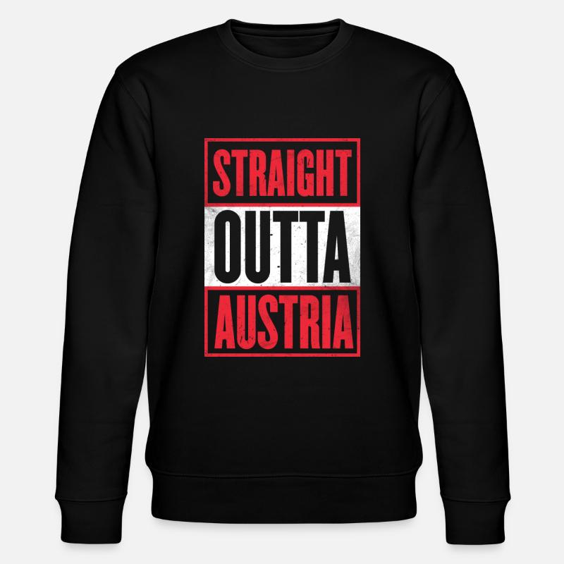 L'Autriche - Sweat bio CHANGER Stanley/Stella Unisexe - noir