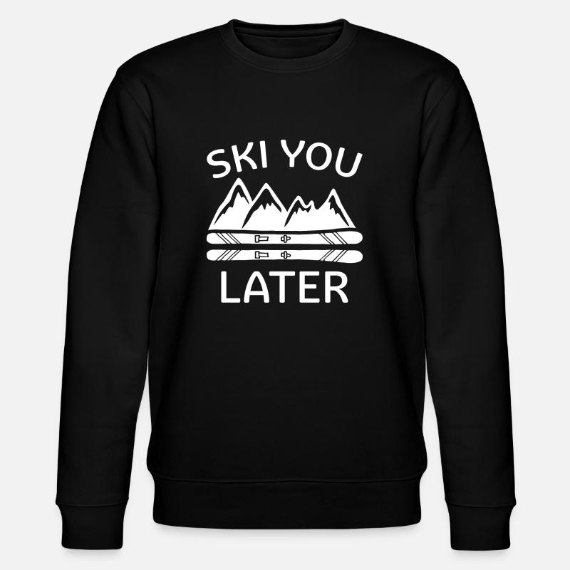 Ski You Later - Stanley/Stella CHANGER Unisex Organic Sweatshirt - black