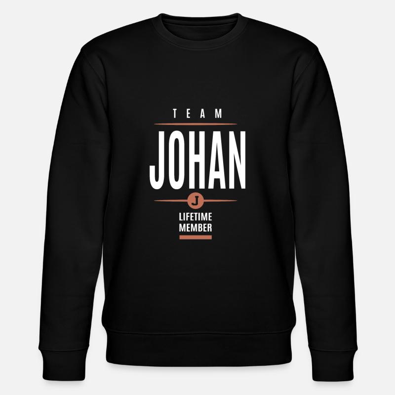 Johan Lifetime-Mitglied - Stanley/Stella Unisex Bio-Sweatshirt CHANGER - Schwarz