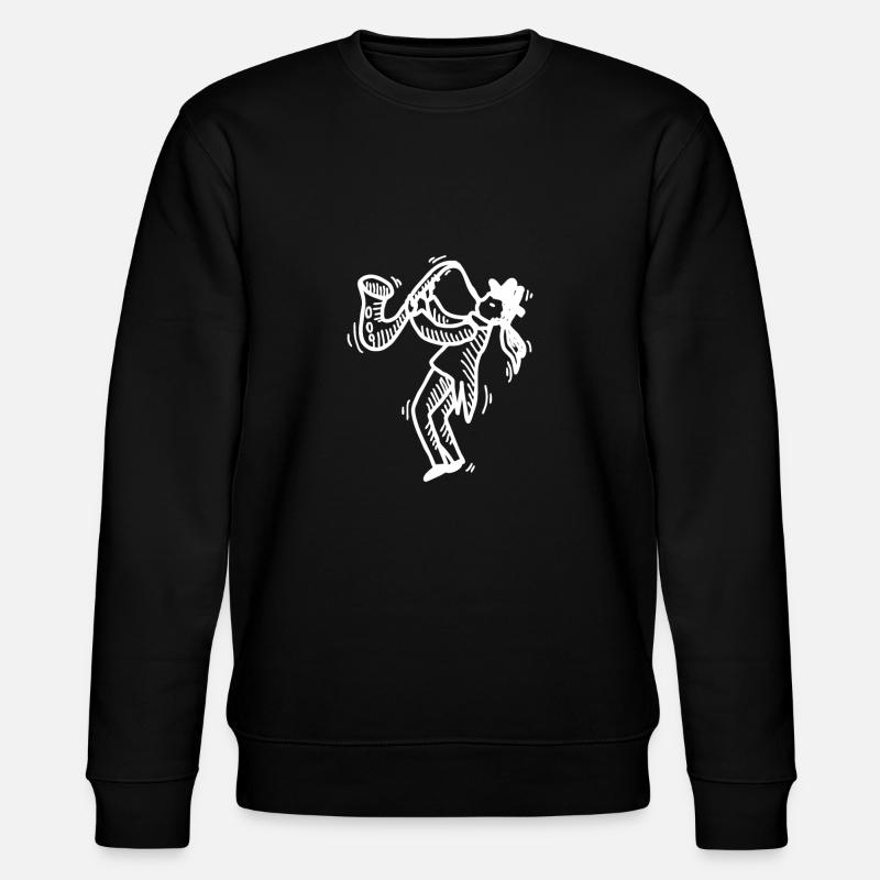 Saxophone - Sweat bio CHANGER Stanley/Stella Unisexe - noir