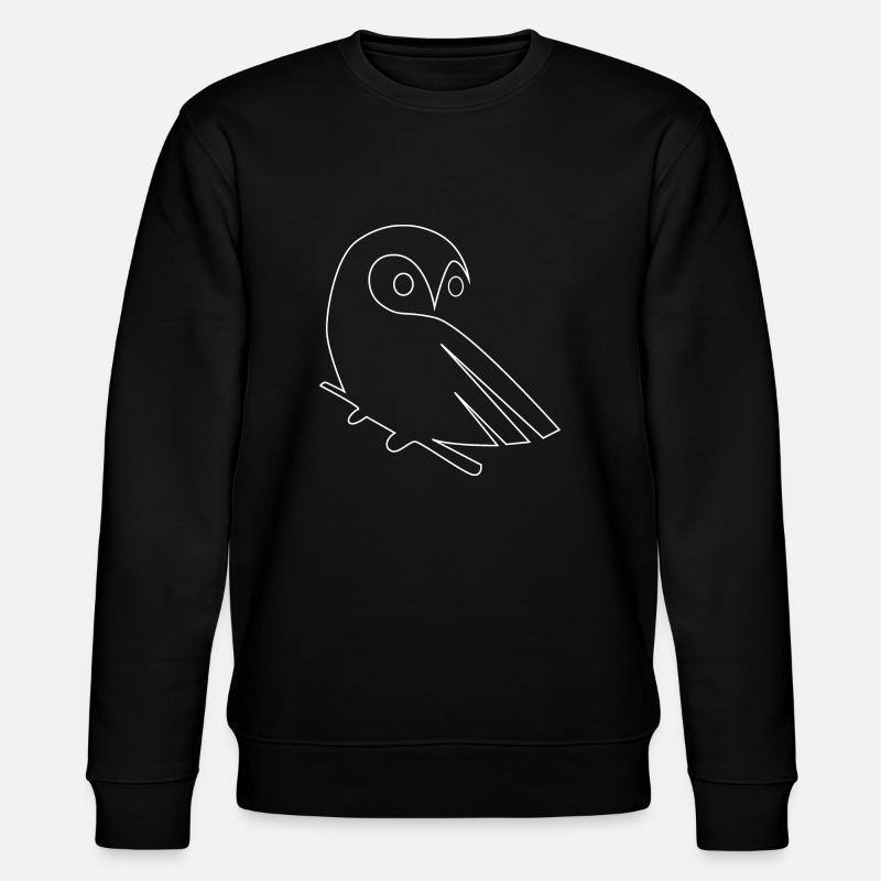 Hibou - Sweat bio CHANGER Stanley/Stella Unisexe - noir