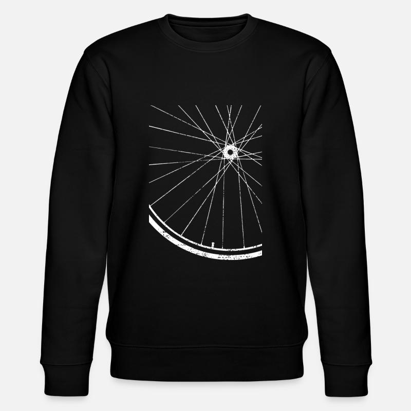 bicycle - Stanley/Stella CHANGER Unisex Organic Sweatshirt - black