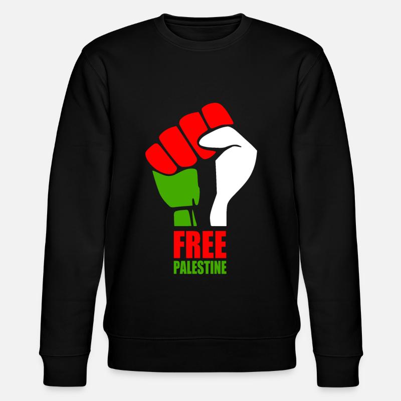 Free palestine - Sweat bio CHANGER Stanley/Stella Unisexe - noir