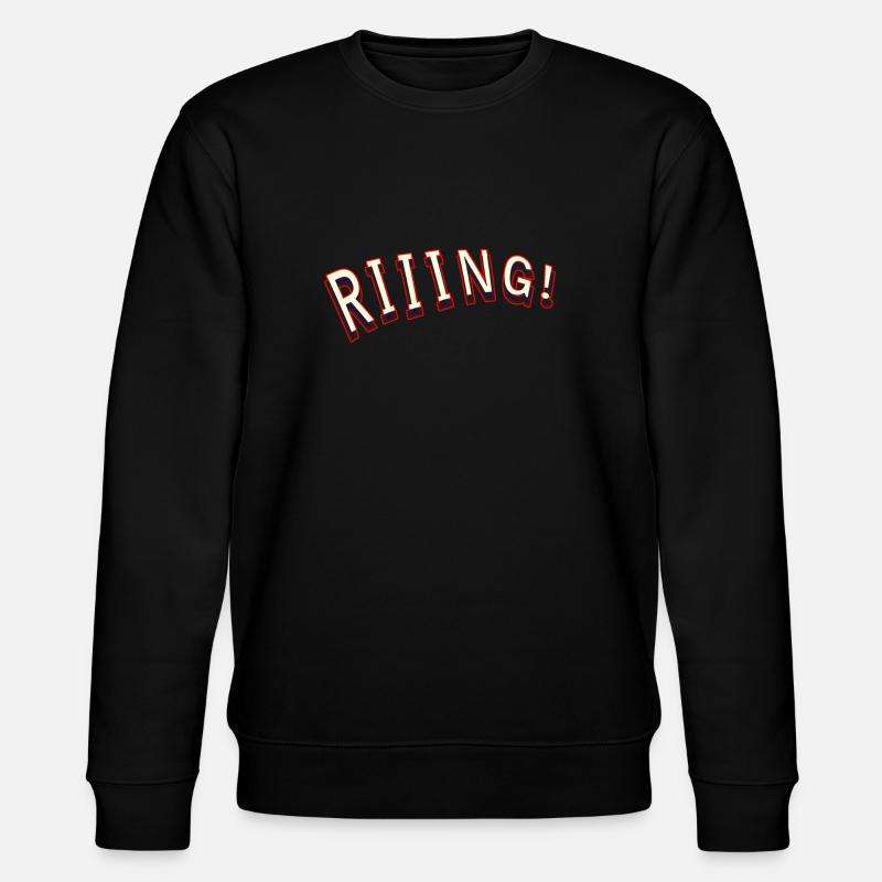 riiing - Sweat bio CHANGER Stanley/Stella Unisexe - noir