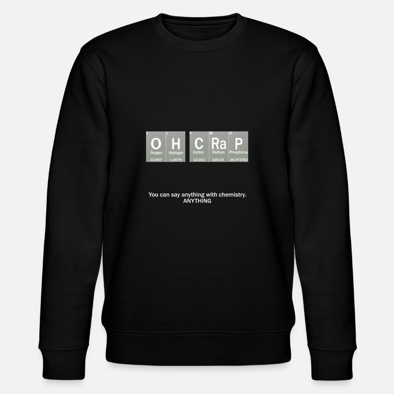 Oh merde! - Sweat bio CHANGER Stanley/Stella Unisexe - noir