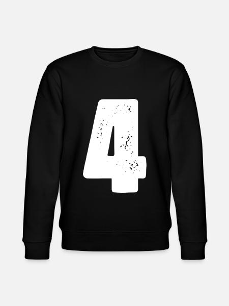 maillot à 4 chiffres - Sweat bio CHANGER Stanley/Stella Unisexe - noir