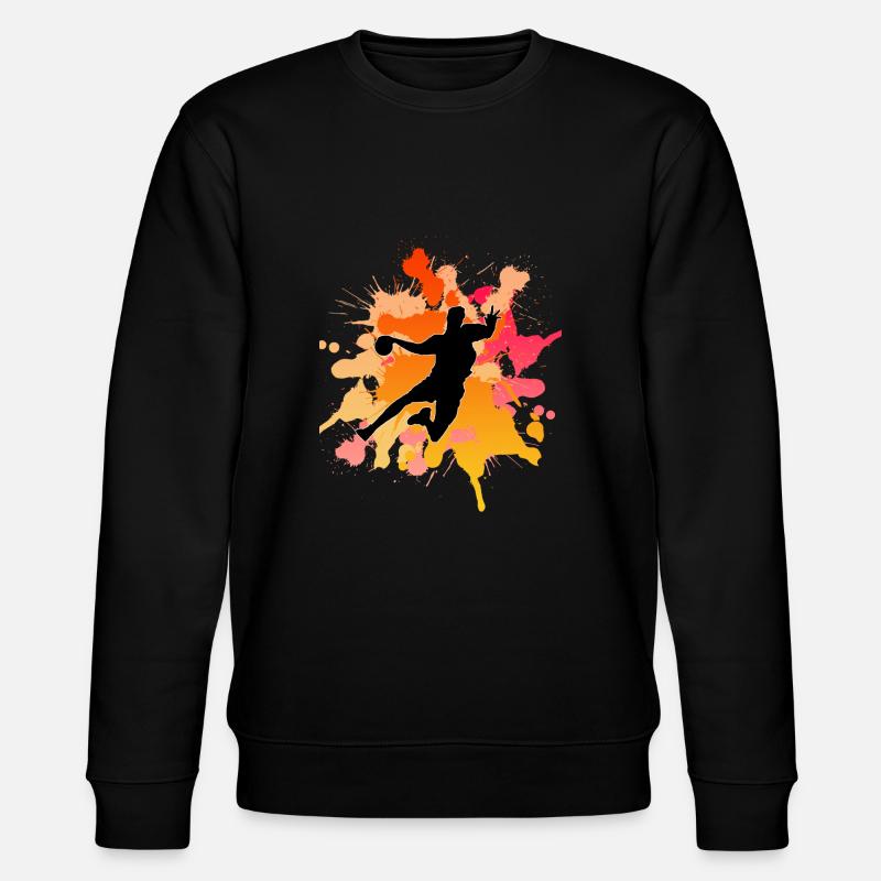 Handball - Stanley/Stella CHANGER Unisex Organic Sweatshirt - black