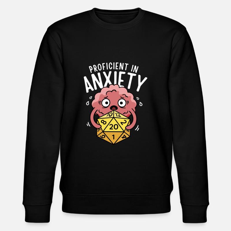 Compétent en anxiété - Sweat bio CHANGER Stanley/Stella Unisexe - noir