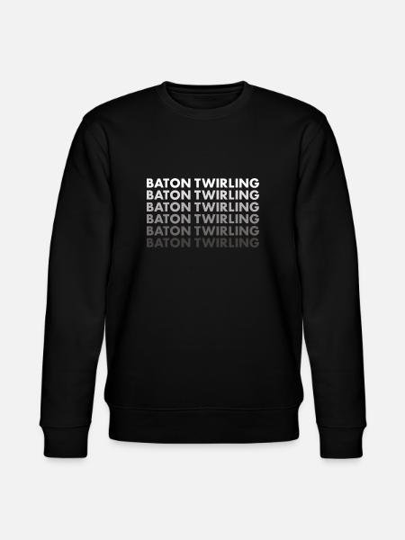 Baton Twirler Baton Twirling - Stanley/Stella CHANGER Unisex Organic Sweatshirt - black