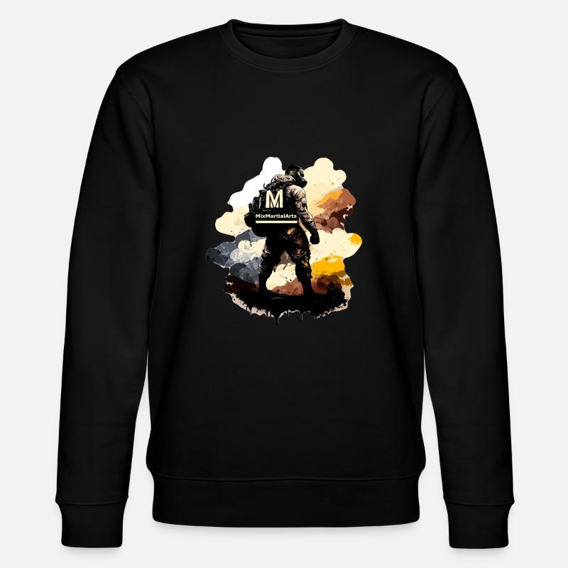 MMA - Stanley/Stella Unisex Bio-Sweatshirt CHANGER  - Schwarz