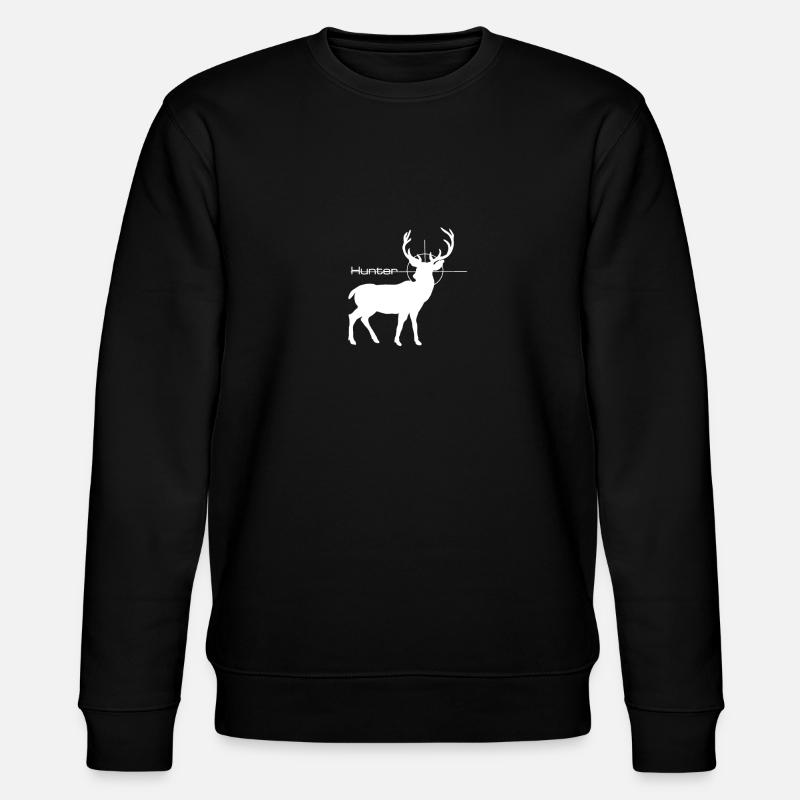 Hunter - Stanley/Stella Unisex Bio-Sweatshirt CHANGER  - Schwarz