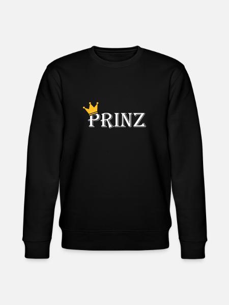 Prinz - Stanley/Stella Unisex Bio-Sweatshirt CHANGER  - Schwarz
