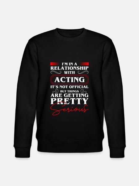 actress acting singer Broadway - Stanley/Stella CHANGER Unisex Organic Sweatshirt - black