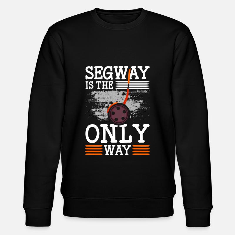 Segway Schwebebrett - Stanley/Stella Unisex Bio-Sweatshirt CHANGER  - Schwarz