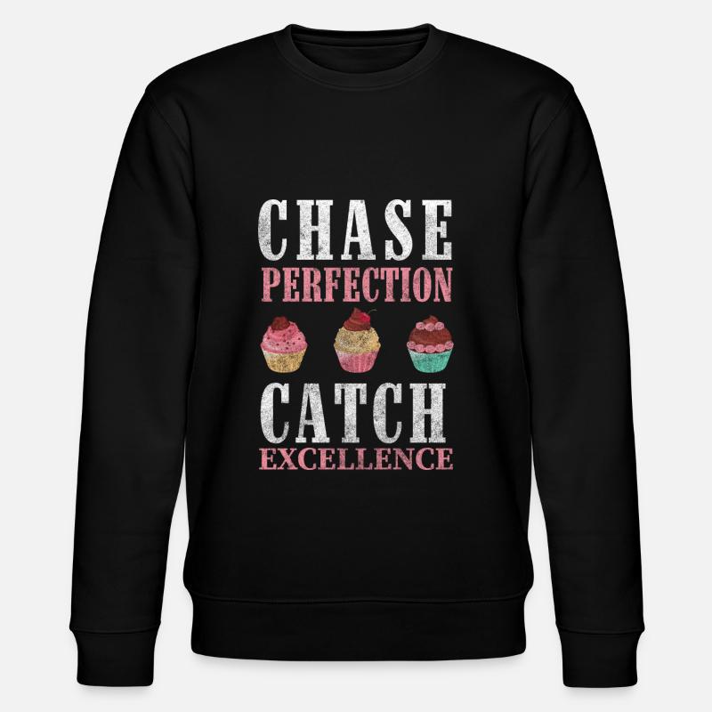 Gâteau artisanal chocolat - Sweat bio CHANGER Stanley/Stella Unisexe - noir