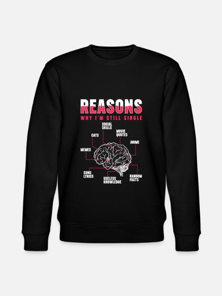 Relation Seule Bachelorette Single - Sweat bio CHANGER Stanley/Stella Unisexe - noir