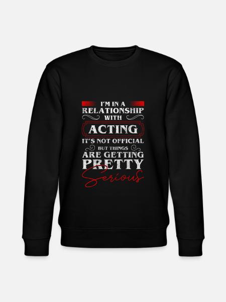 Actor Epic Musical - Stanley/Stella CHANGER Unisex Organic Sweatshirt - black