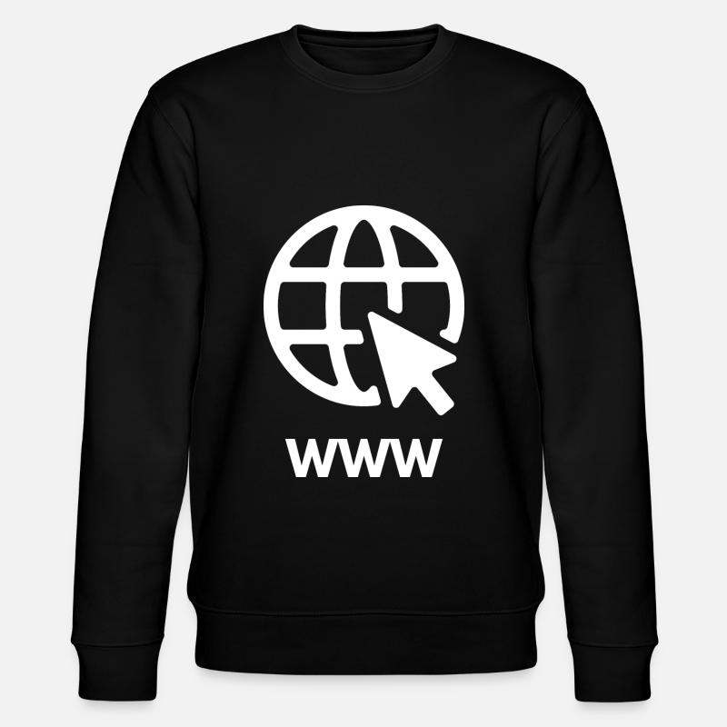 Internet - Stanley/Stella Unisex Bio-Sweatshirt CHANGER  - Schwarz