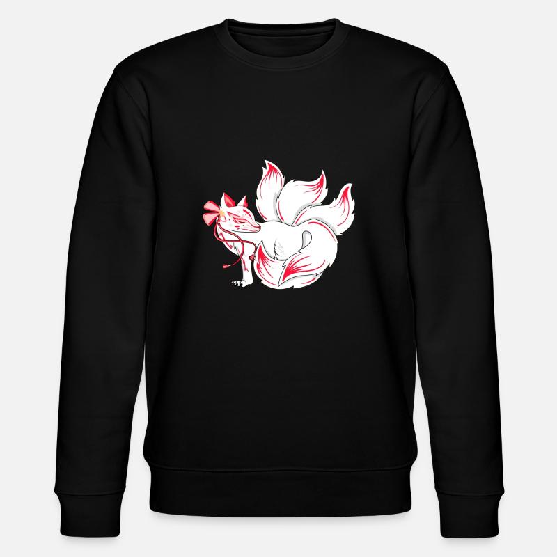 Kitsune - Sweat bio CHANGER Stanley/Stella Unisexe - noir