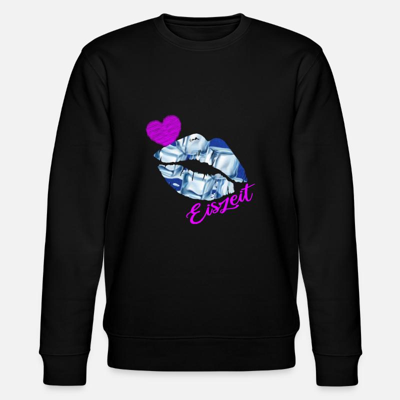 Eisbader Winterschwimmer-saison Eiszeit Kneipp - Stanley/Stella Unisex Bio-Sweatshirt CHANGER  - Schwarz