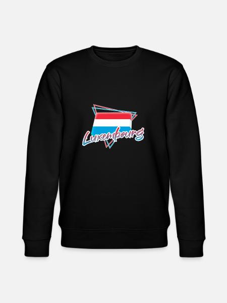 Luxembourg - Stanley/Stella CHANGER Unisex Organic Sweatshirt - black
