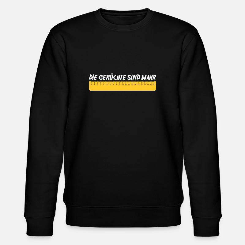 Gerüchte - Stanley/Stella Unisex Bio-Sweatshirt CHANGER  - Schwarz