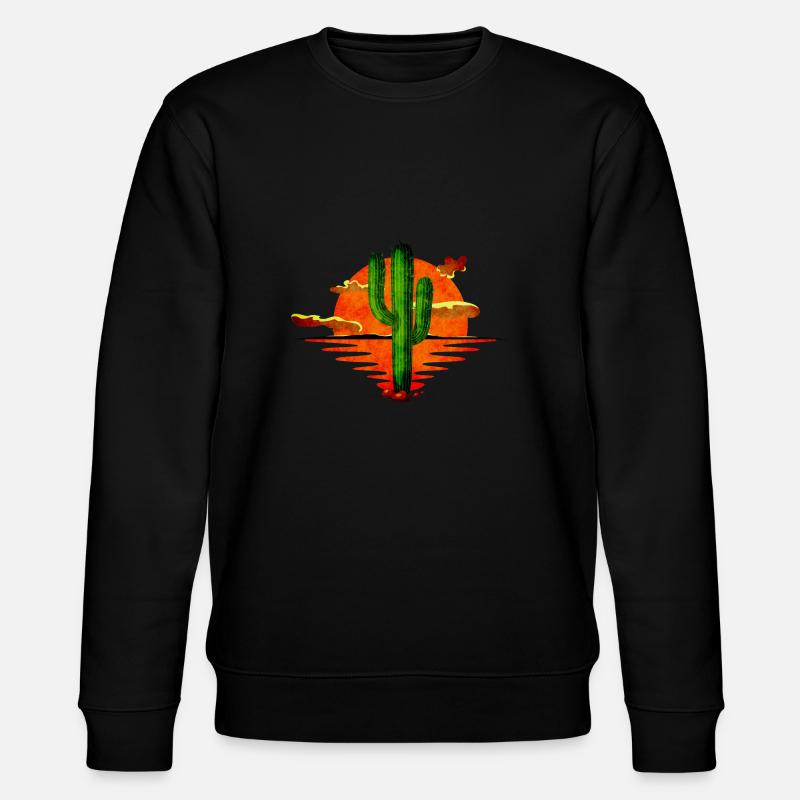 Cactus - Sweat bio CHANGER Stanley/Stella Unisexe - noir