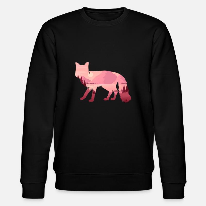 Loup - Sweat bio CHANGER Stanley/Stella Unisexe - noir