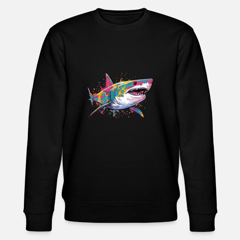 Requin - Sweat bio CHANGER Stanley/Stella Unisexe - noir