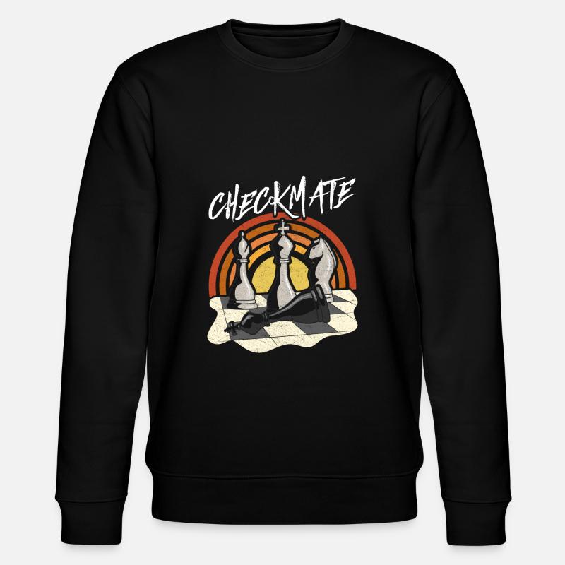 Checkmate Chess - Stanley/Stella CHANGER Unisex Organic Sweatshirt - black