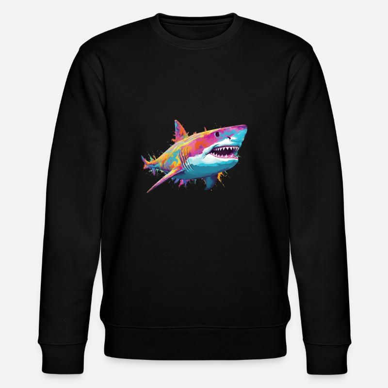 Requin - Sweat bio CHANGER Stanley/Stella Unisexe - noir