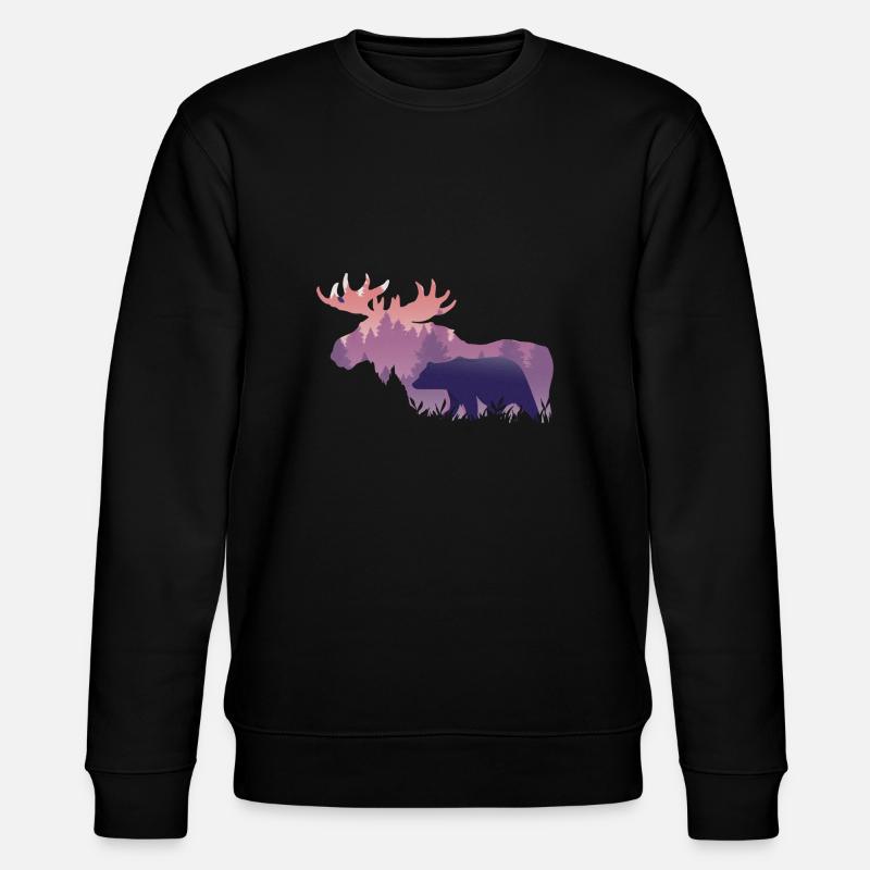 Élan - Sweat bio CHANGER Stanley/Stella Unisexe - noir