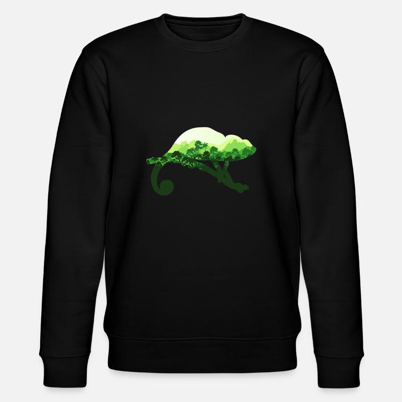 Caméléon - Sweat bio CHANGER Stanley/Stella Unisexe - noir