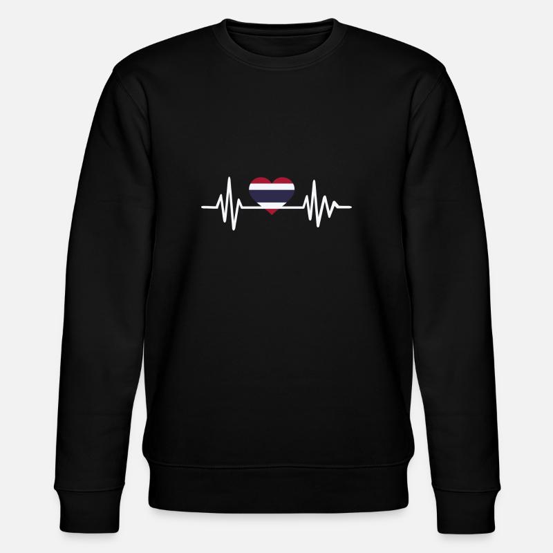 Thailand - Stanley/Stella Unisex Bio-Sweatshirt CHANGER  - Schwarz