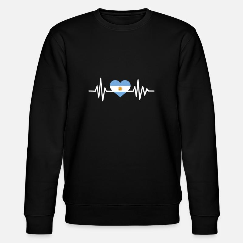 Argentinien - Stanley/Stella Unisex Bio-Sweatshirt CHANGER  - Schwarz