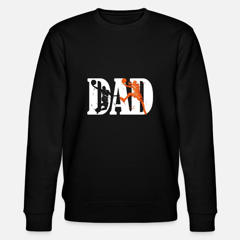 Basketteur Papa - Sweat bio CHANGER Stanley/Stella Unisexe - noir
