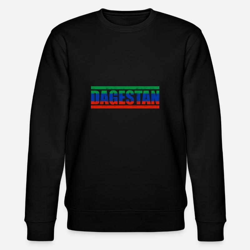 Dagestan - Stanley/Stella Unisex Bio-Sweatshirt CHANGER  - Schwarz