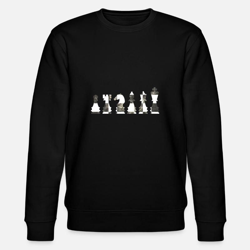 Pièces d’échecs - Sweat bio CHANGER Stanley/Stella Unisexe - noir