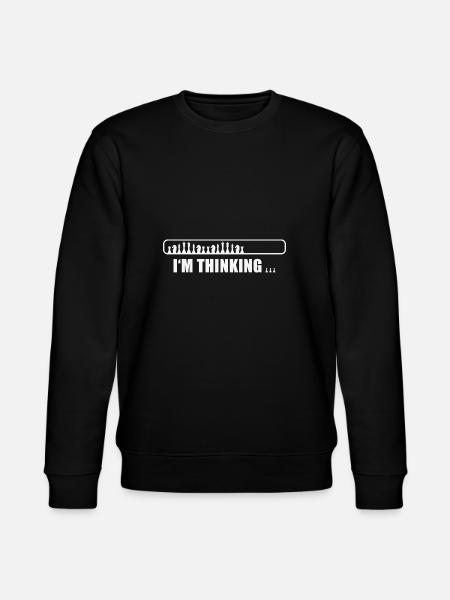 Chess - I'm thinking - Stanley/Stella CHANGER Unisex Organic Sweatshirt - black