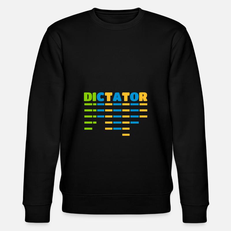 dictator - Stanley/Stella Unisex Bio-Sweatshirt CHANGER  - Schwarz