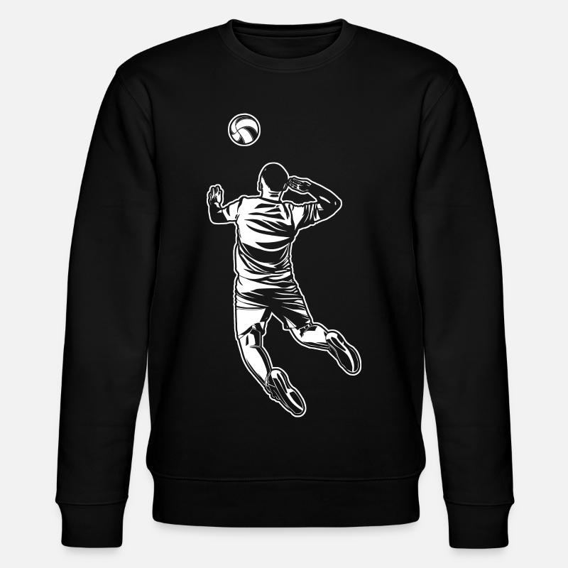 Joueur de volley-ball - Sweat bio CHANGER Stanley/Stella Unisexe - noir
