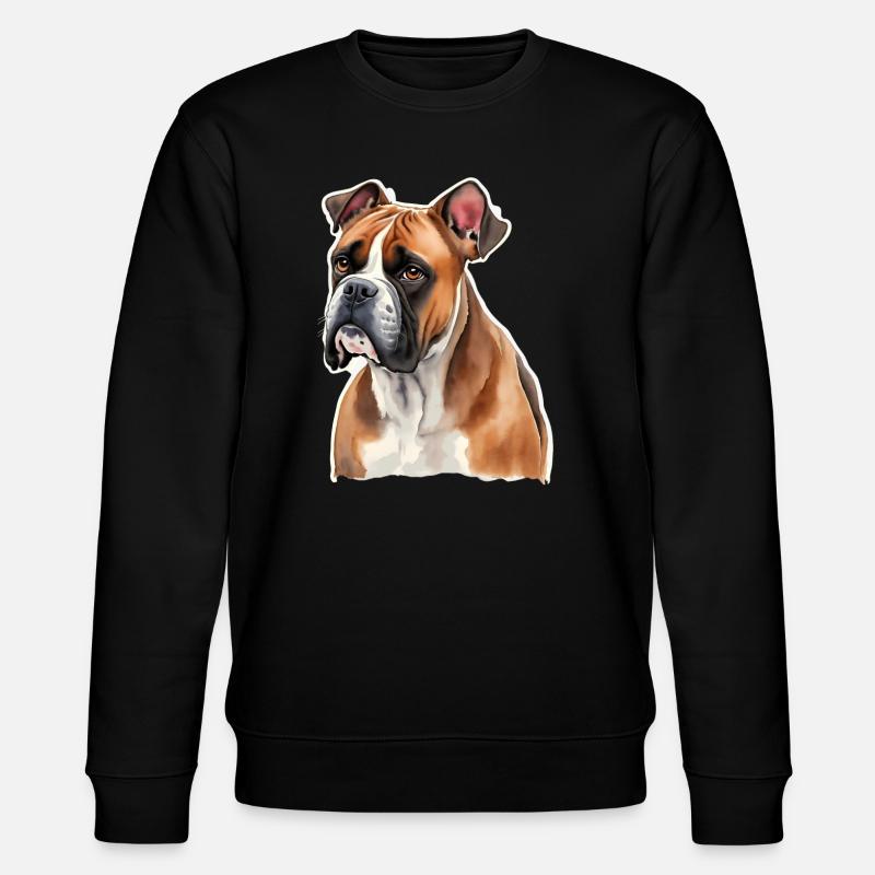 Boxer - Stanley/Stella Unisex Bio-Sweatshirt CHANGER  - Schwarz